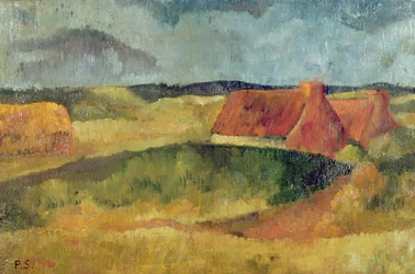 Thatched Cottages at Pouldu, 1894